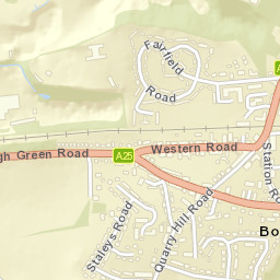 Borough Green Street Map