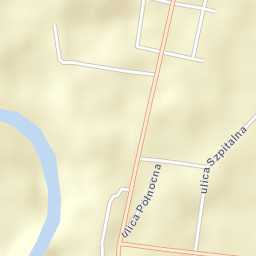 Osjaków Street Map