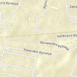 Manevychi Street Map