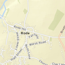Rode Street Map