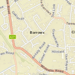 3 Barrows Road, Cheddar, Somerset BS27 Street Map