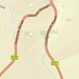 8 Church Street, Collingbourne Ducis Street Map