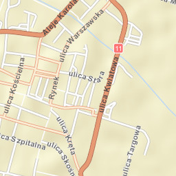 Kępno Street Map
