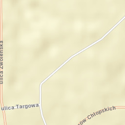 Kazanów Street Map