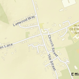 5 The St, Effingham, Surrey KT24, UK Street Map