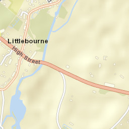 Littlebourne Street Map