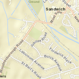 Sandwich Street Map