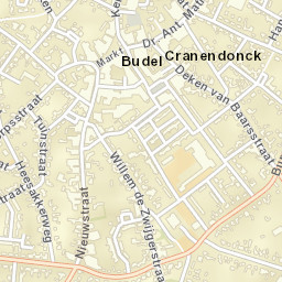 Budel Street Map