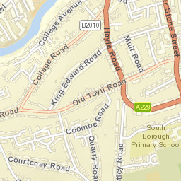 Maidstone Street Map