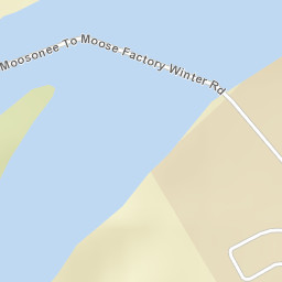 Moose Factory Street Map
