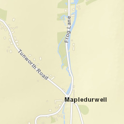 Tunworth Rd, Basingstoke, Hampshire RG25 Street Map