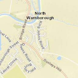 Hook Rd, North Warnborough, Hampshire RG29, UK Street Map