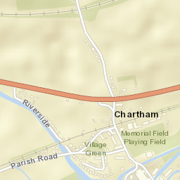 Chartham Street Map