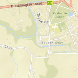 Godstone Street Map