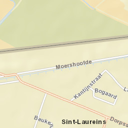 Sint-Laureins Street Map