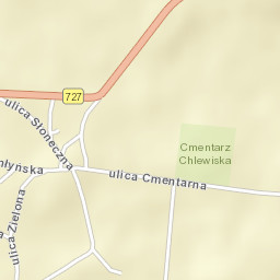 Chlewiska Street Map