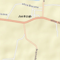 Jastrząb Street Map