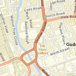 Guildford Street Map