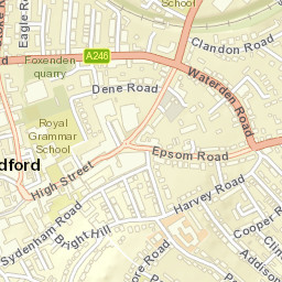 4 London Rd, Guildford, Surrey GU1 2AF, UK Street Map
