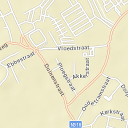 Bredene Street Map