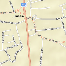 Dessel Street Map