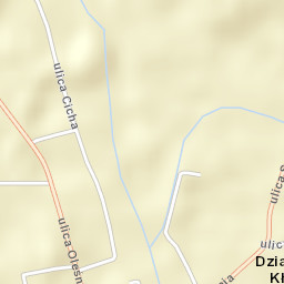 Dziadowa Kłoda Street Map