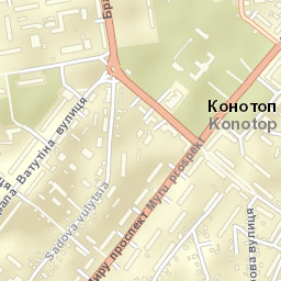 Konotop Street Map