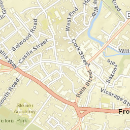 Frome Street Map