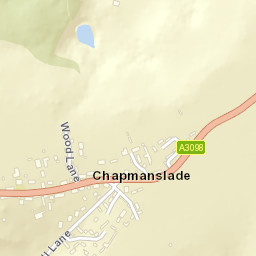 Chapmanslade Street Map