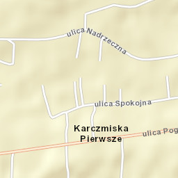 Karczmiska Street Map