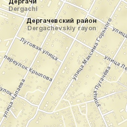 Dergachi Street Map