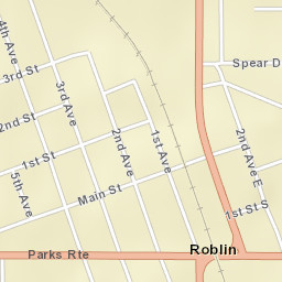 Roblin Street Map