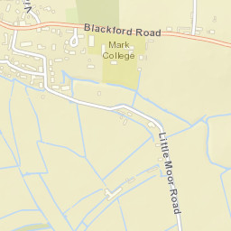 Blackford Rd, Highbridge, Somerset TA9, UK Street Map