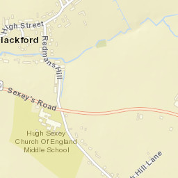 Redmans Hill, Wedmore, Somerset BS28 Street Map