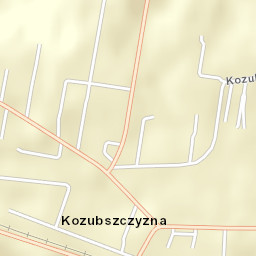 Kozubszczyzna Street Map