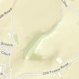 6 Upper Breach, South Horrington Village, Wells, Somerset BA5 Street Map