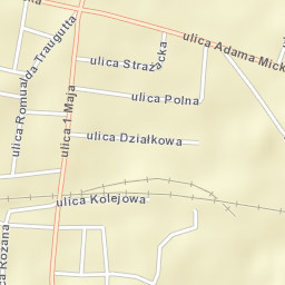 Malczyce Street Map