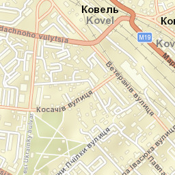 Kovel Street Map
