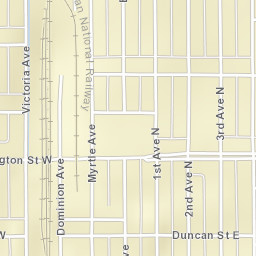 Yorkton Street Map