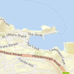 Ilfracombe Street Map