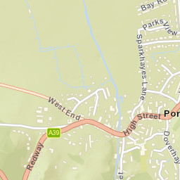 Porlock Street Map