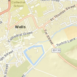 1 Cathedral Green, Wells, Somerset BA5 2UA Street Map