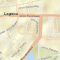 Legnica Street Map