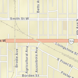 49 Smith Street East, Yorkton, SK S3N 1A4 Street Map