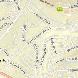 Minehead Street Map