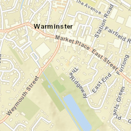 Warminster Street Map