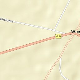 Wierzchlas Street Map
