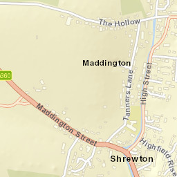 Maddington St, Shrewton, Wiltshire SP3, UK Street Map