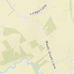 Meath Green Lane, Horley, Surrey RH6 Street Map