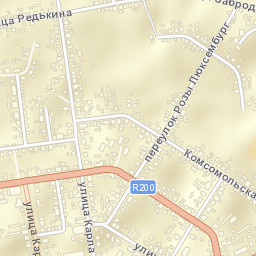 Sudzha Street Map